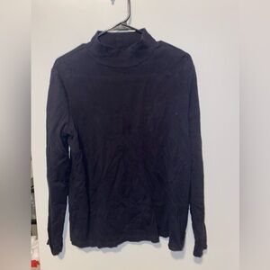 Casual Mock neck Tee